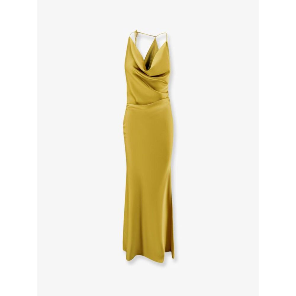 Actualee Women Satin Long Dress
